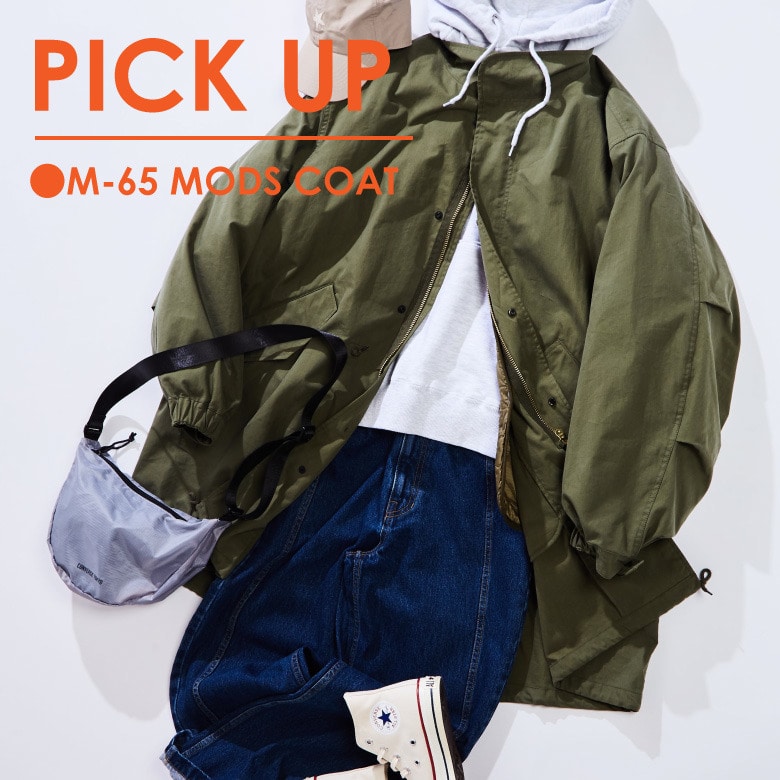 【PICK UP】3WAYモッズコート 3/15より限定店舗にて販売開始★