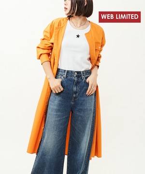 【WEB LIMITED】STAR★ PATCH SHIRT DRESS