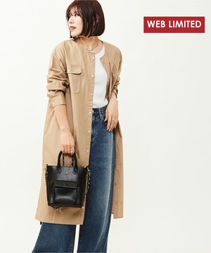 【WEB LIMITED】STAR★ PATCH SHIRT DRESS