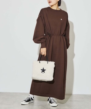 WAIST CORD KNIT DRESS