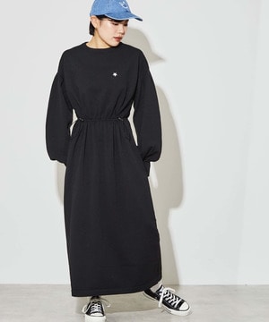 WAIST CORD KNIT DRESS