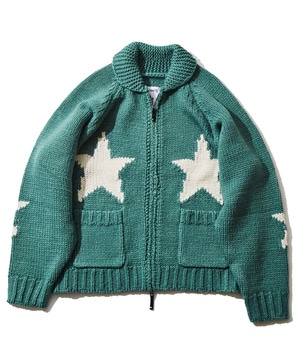 STAR★ LOWGAGE COWICHAN SWEATER