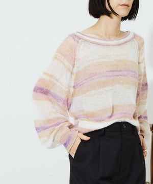 GRADATION SHEER KNIT