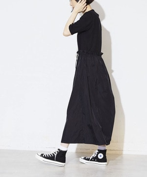 HALFSLEEVE RIB DOCKING DRESS