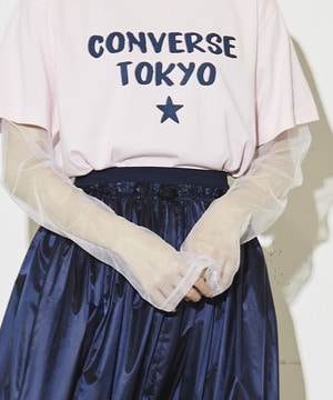 TULLE SHEER PULLOVER