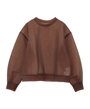 CHAMBRAY BONDING PULLOVER
