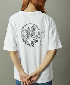 【SHINNOSUKE UCHIDA/内田慎之介 】GRAPHIC PRINT TEE