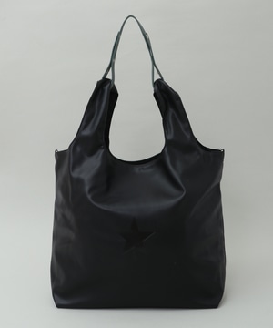 FAKE-LEATHER 2WAY SHOPPING BIG BAG