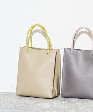 ECO LEATHER SHOPPER BAG