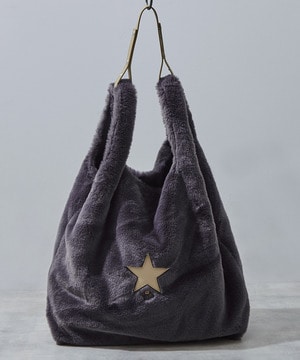 ECO-FUR SHOPPING BIG TOTE BAG