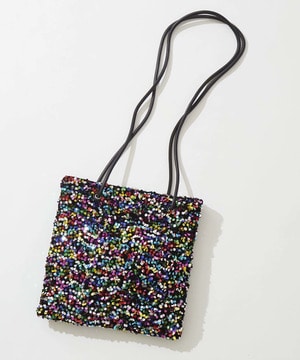 SEQUINS SHOULDER BAG