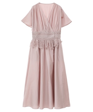【STAR★LACE】WAIST LACE CACHECOEUR DRESS