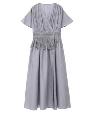 【STAR★LACE】WAIST LACE CACHECOEUR DRESS