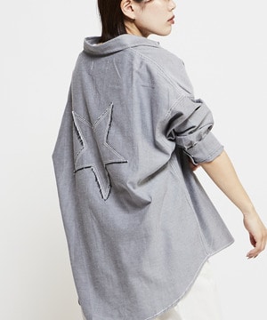 STAR★ PATCH STITCH SHIRT