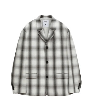 【SET UP】OVERSIZE SINGLE JACKET