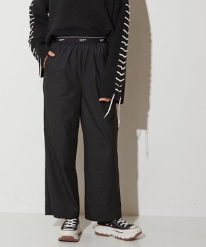 WAIST LOGO EASY WIDE PANTS