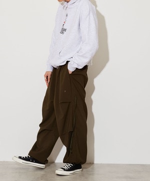 MILITARY OVER WIDE PANTS