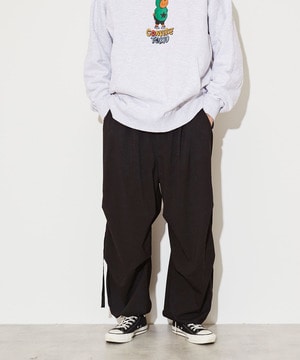 MILITARY OVER WIDE PANTS