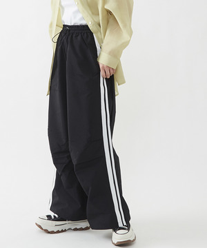 SIDE LINE NYLON TRACK PANTS