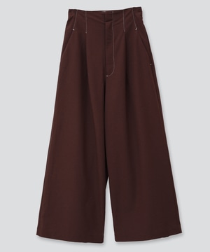 【SET UP】STITCH HIGHWAIST WIDE PANTS