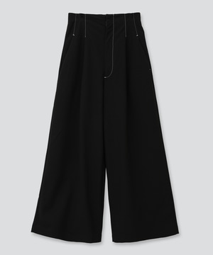 【SET UP】STITCH HIGHWAIST WIDE PANTS