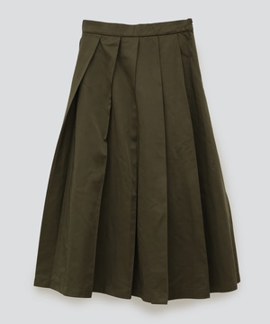 VOLUME TUCK PLEATS SKIRT