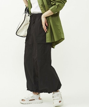 MILITARY NYLON CARGO SKIRT