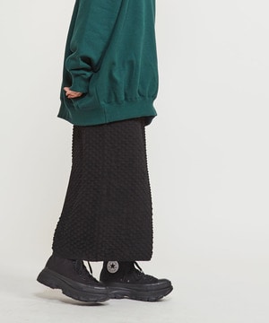 POPCORN KNIT NARROW SKIRT