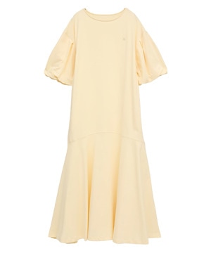 PUFF SLEEVE MERMAID DRESS