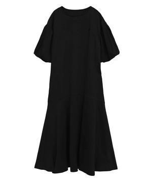 PUFF SLEEVE MERMAID DRESS
