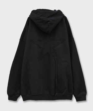 SPINDLE STAR★ DESIGN LONG SLEEVE HOODIE