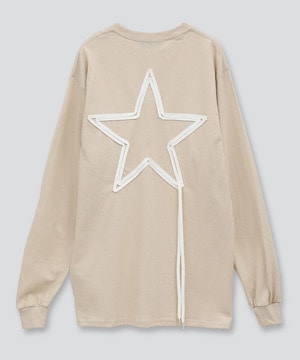 SPINDLE STAR★ DESIGN LONG SLEEVE TEE