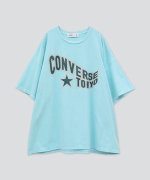VINTAGE LIKE LOGO PRINT TEE