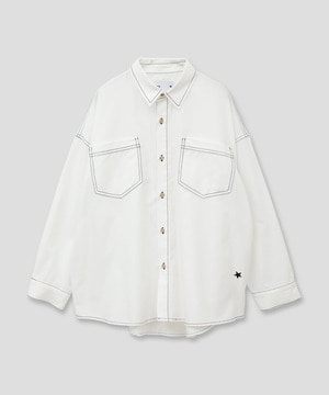 STAR★ PATCH STITCH SHIRT