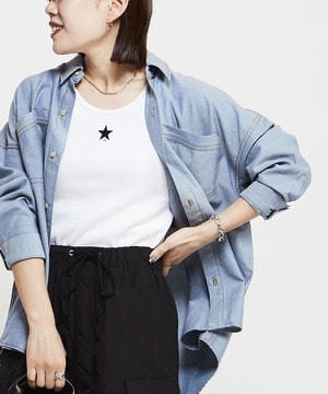 STAR★ PATCH STITCH SHIRT