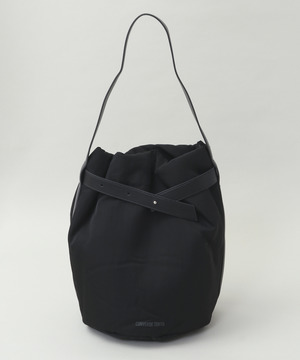 PADDED BUCKET SHOULDER BAG