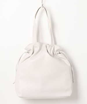 ECO-LEATHER DRAWSTRING TOTE BAG