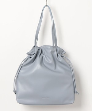 ECO-LEATHER DRAWSTRING TOTE BAG