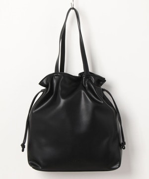ECO-LEATHER DRAWSTRING TOTE BAG