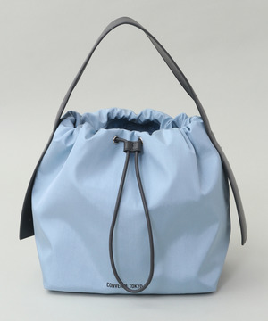 ONEHANDLE GATHERD DRAWSTRING BAG