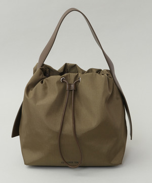 ONEHANDLE GATHERD DRAWSTRING BAG