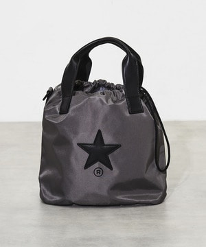 SATIN BALLOON SHOULDER BAG