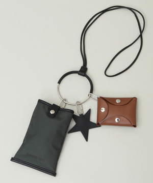 NYLON MULTI RING BAG