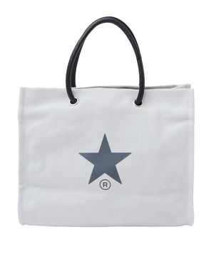 STAR★ LOGO CANVAS SHOPPER TOTE BAG