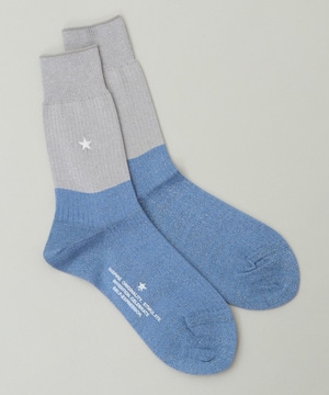 STAR★ GLITTER RIB SOX