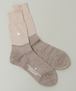 STAR★ GLITTER RIB SOX