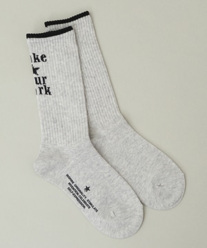 【MAKE YOUR MARK】LOGO SOX