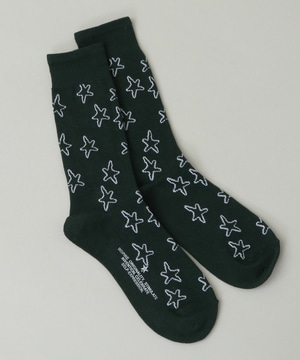 RANDOM STAR★ ALLOVER SOX