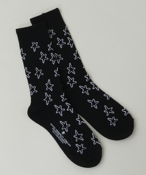 RANDOM STAR★ ALLOVER SOX