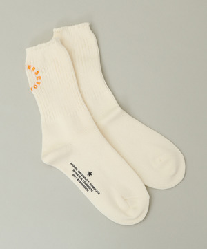CIRCLE LOGO RIB SOX